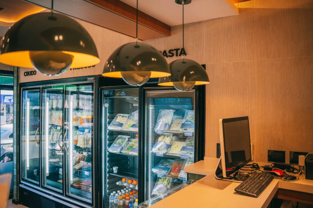 Interior de la tienda Natural Chef