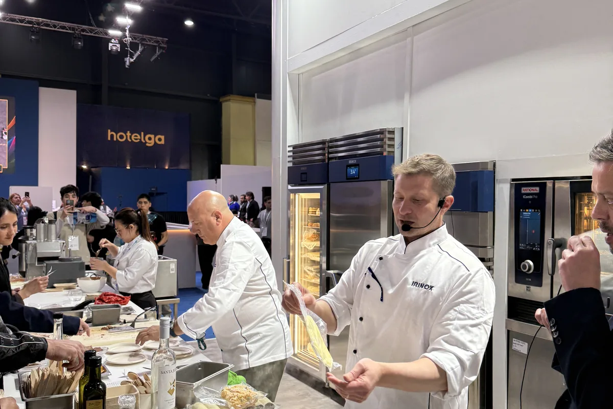 Demostración de cocina profesional en Hotelga 2026